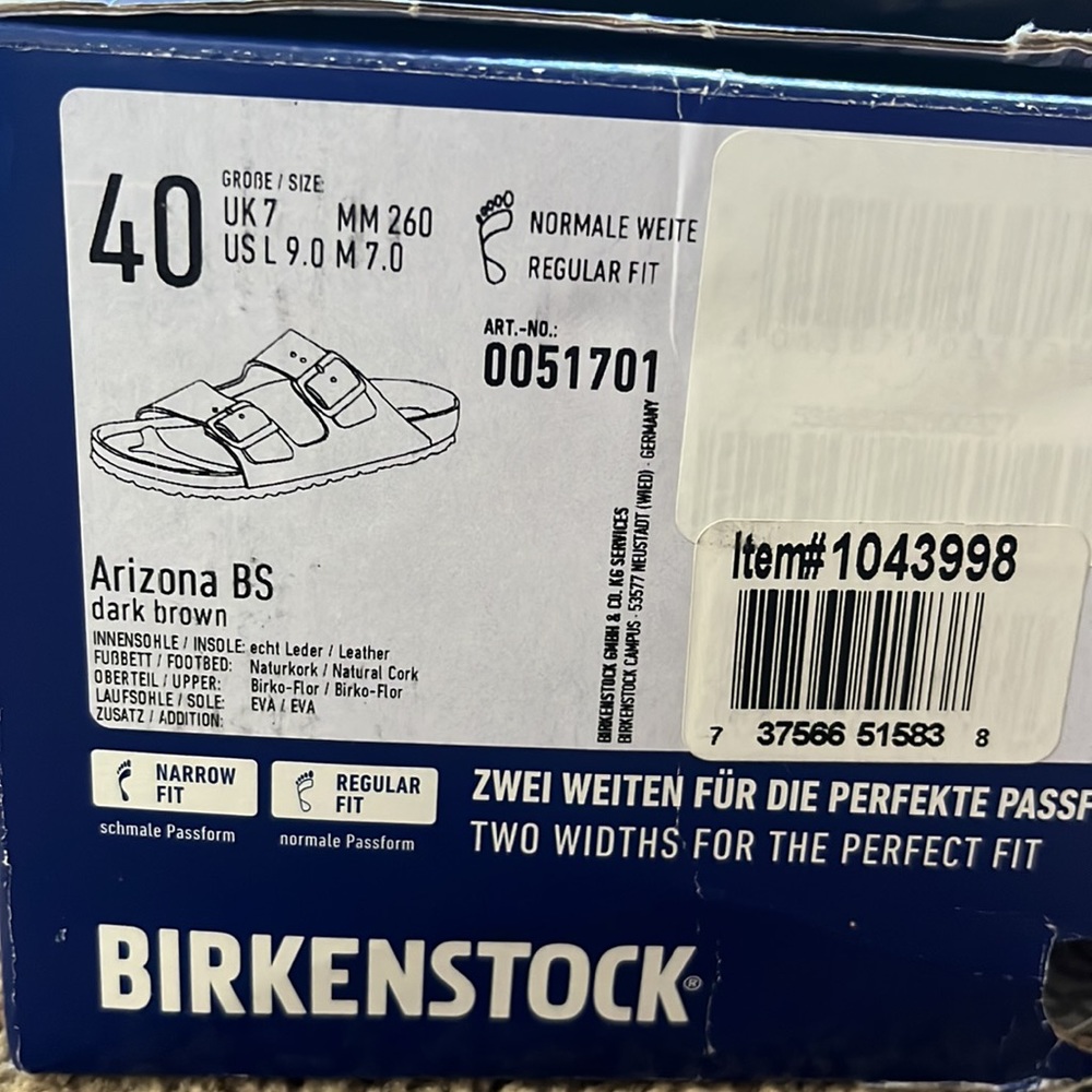 Birkenstocks Arizona BS